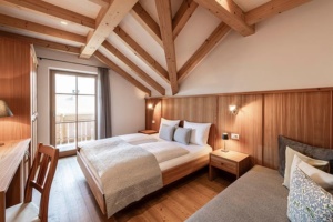 Christlrumerhof Ferienwohnung Lärche Schlafzimmer