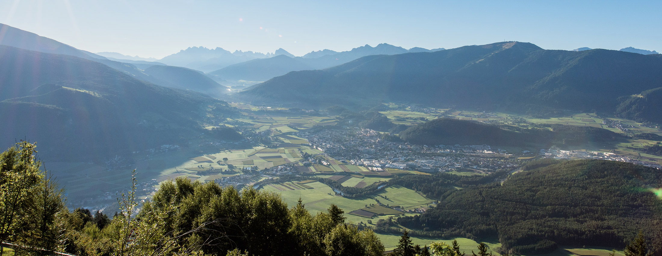 Bruneck im Pustertal in Südtirol