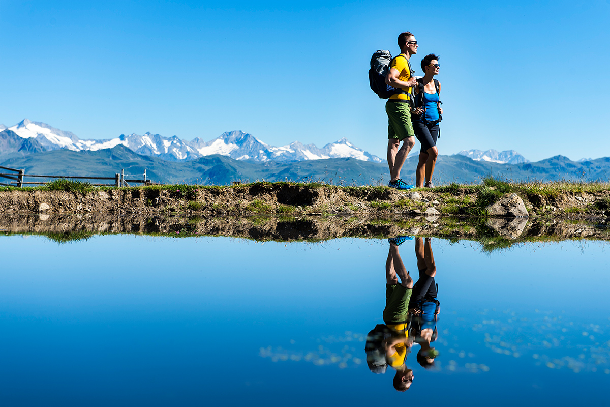 Wandern im Pustertal in Südtirol
